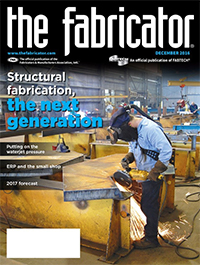 cover of the fabricator magazine