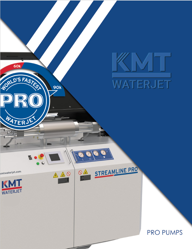 KMT Waterjet pro 90,000 PSI Pumps