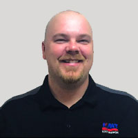 headshot of Ryan Oleary KMT Waterjet service technician