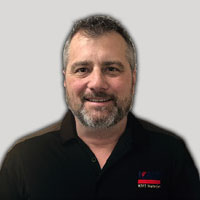 headshot of Tom Renner KMT waterjet service technician